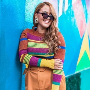 Fitted Long Sleeve Top de Zara